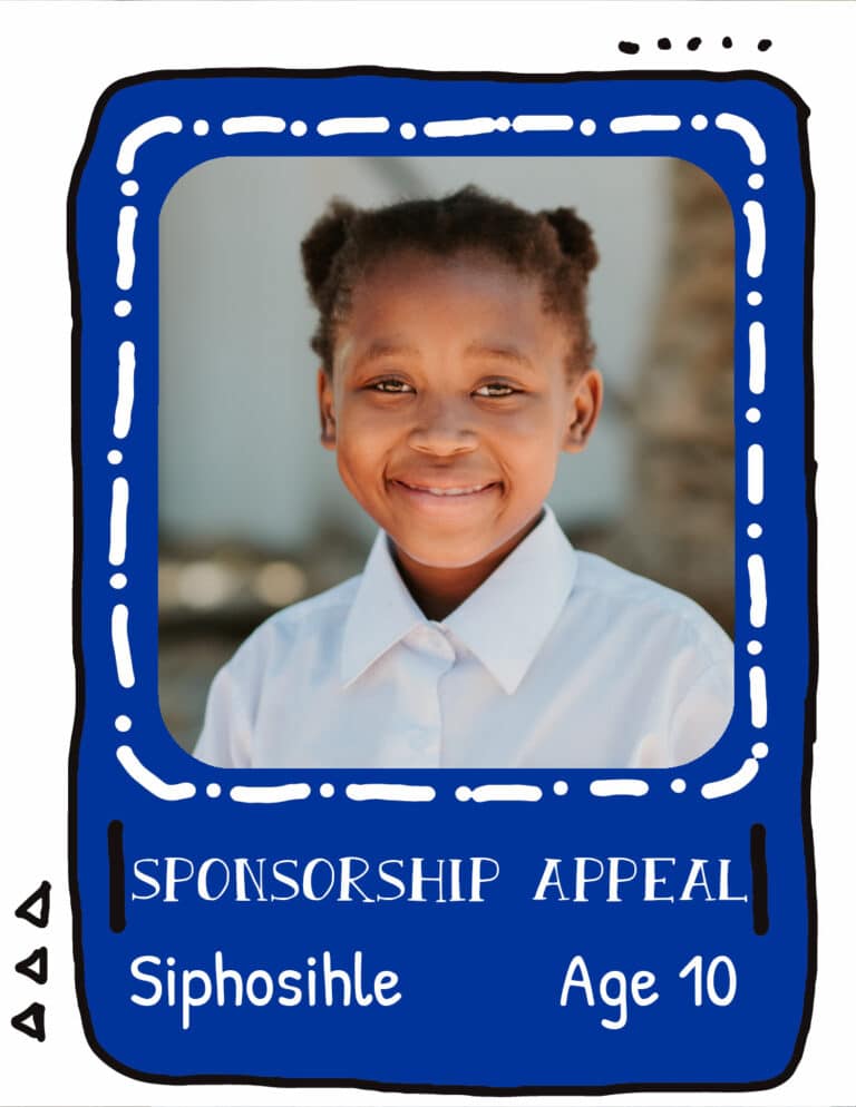 Sponsor a child in South Africa: Siphosihle, Age 10