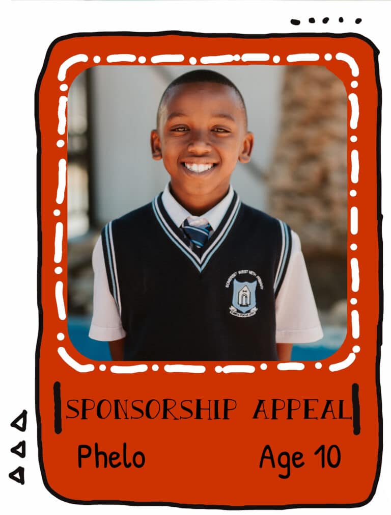 Sponsor a child in South Africa: Phelo, Age 10