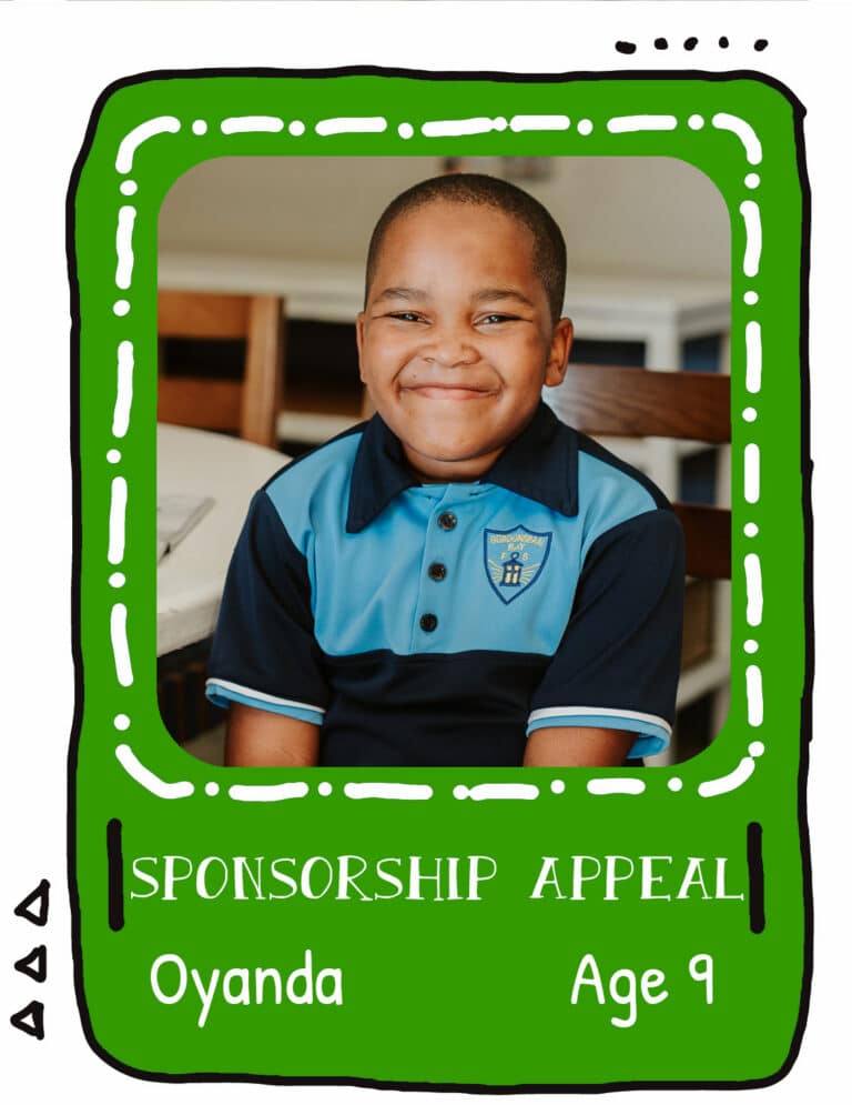 Sponsor a child in South Africa: Oyanda Age 9