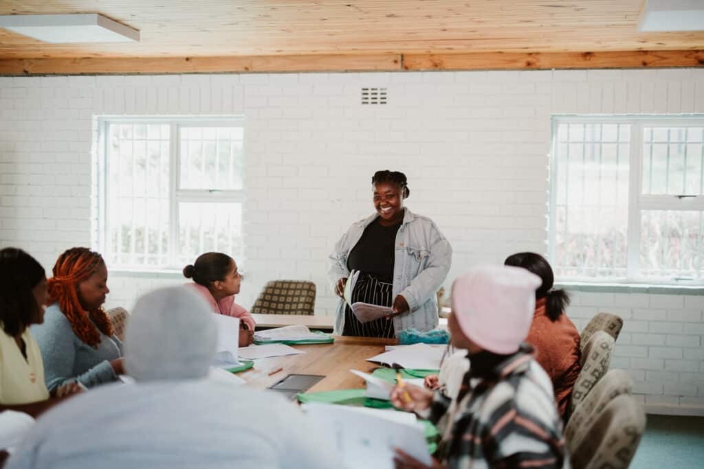The SOS Africa Academy Care Worker Training Classroom