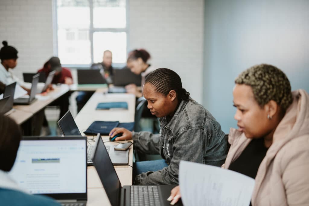 The SOS Africa Academy's new Information Technology Lab