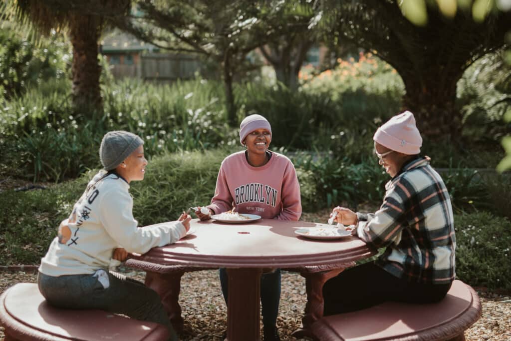 Lunchtime at the SOS Africa Skills and Training Academy