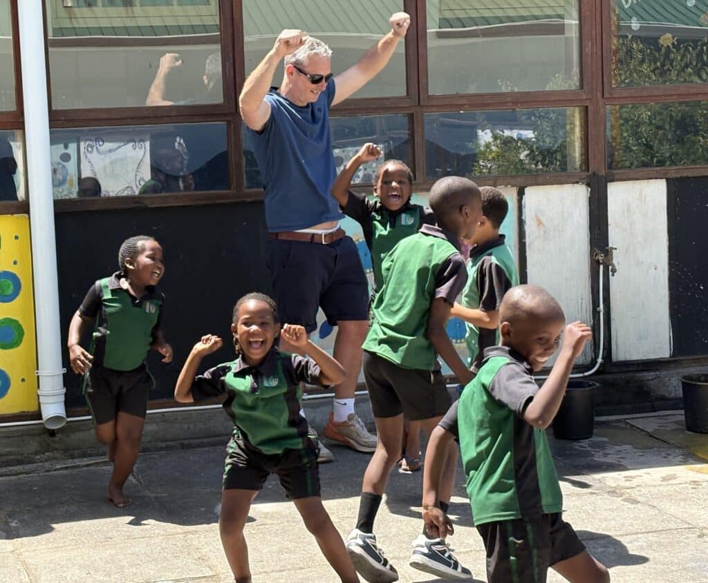 Tour of charity educations projects in Cape Town, South Africa